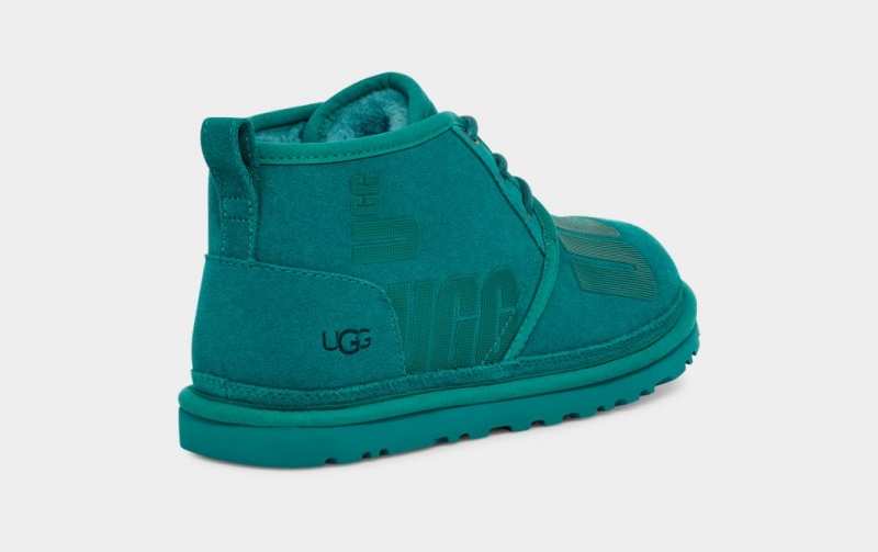 Cizme Ugg Neumel Scatter Grafice Barbati Turcoaz Inchis | 6520ZTFBQ