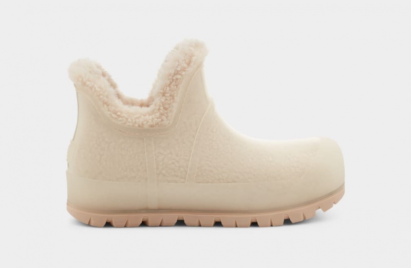 Cizme Ugg Raincloud Clear Dama Bej | 0954LUVNW