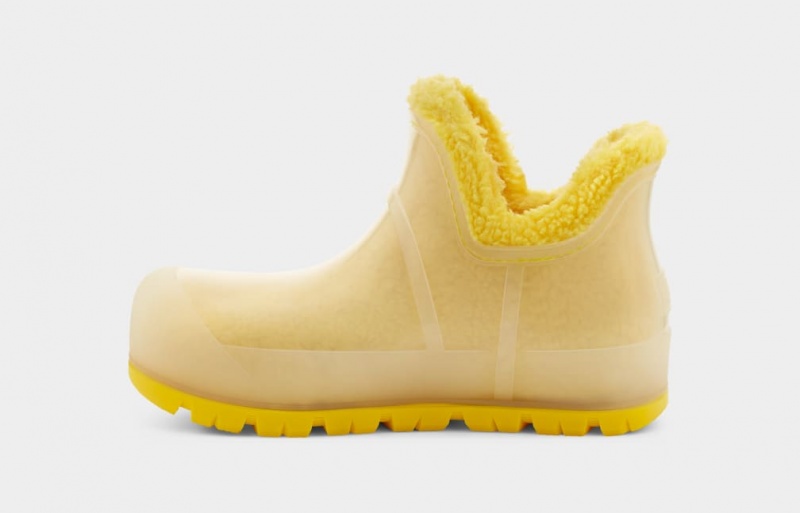 Cizme Ugg Raincloud Clear Dama Galbeni | 4369EGXAY