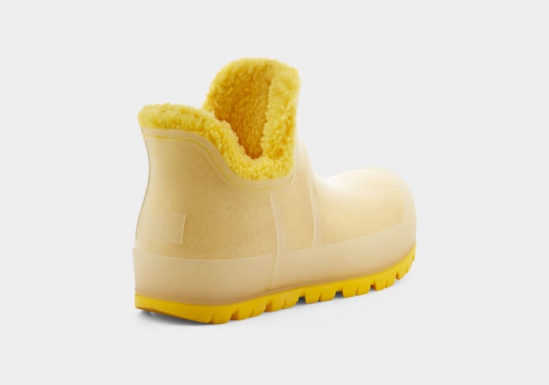 Cizme Ugg Raincloud Clear Dama Galbeni | 4369EGXAY