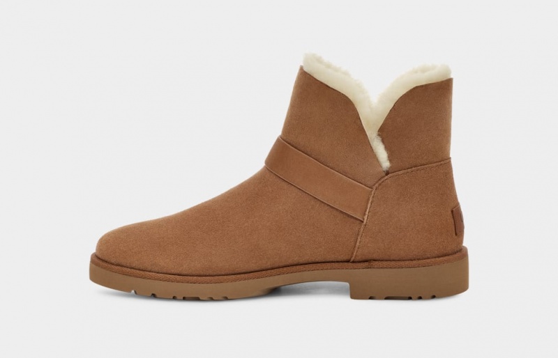 Cizme Ugg Romely Cu Catarama Dama Maro | 3648UMDQE