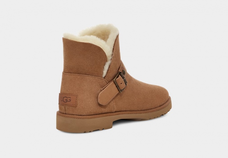 Cizme Ugg Romely Cu Catarama Dama Maro | 3648UMDQE