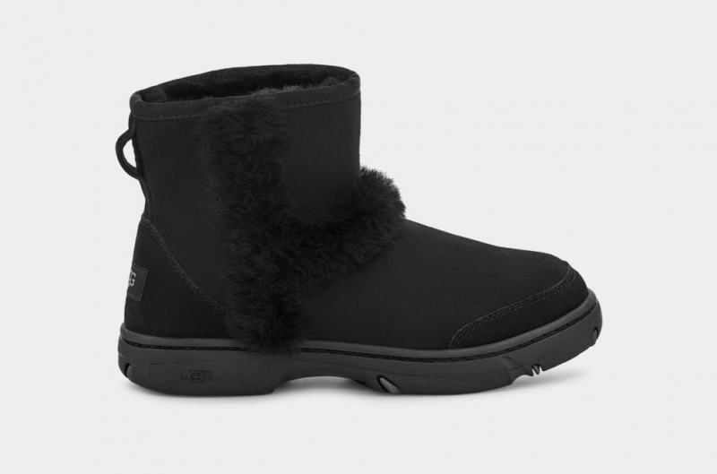 Cizme Ugg Sunburst Mini Dama Negrii | 2649ATGMP