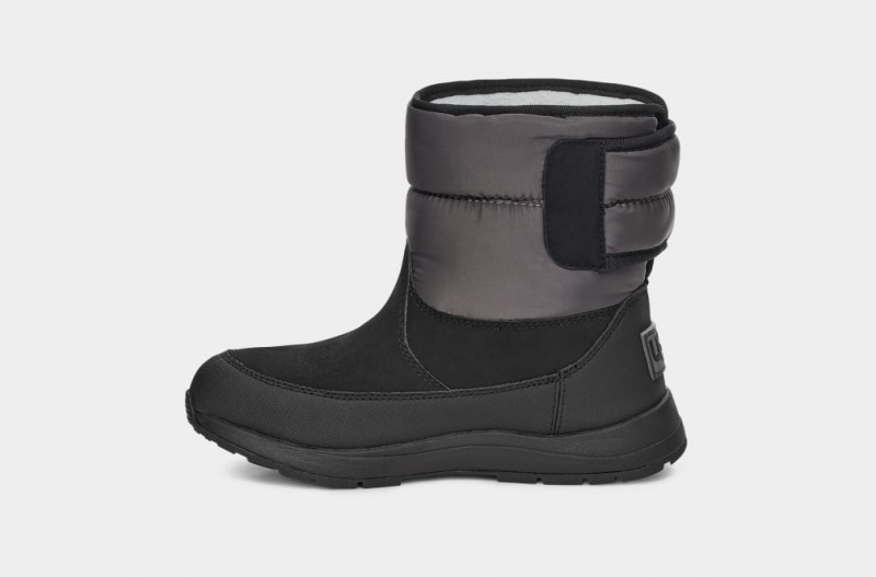 Cizme Ugg Toty Weather Copii Negrii Gri | 6805BCKRV