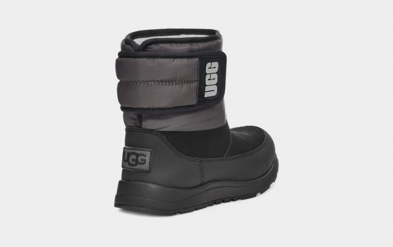 Cizme Ugg Toty Weather Copii Negrii Gri | 3910FQLNX