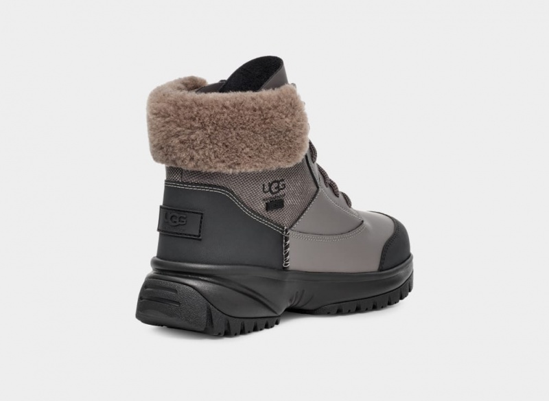 Cizme Ugg Yose Fluff V2 Dama Gri | 2459ASZQB