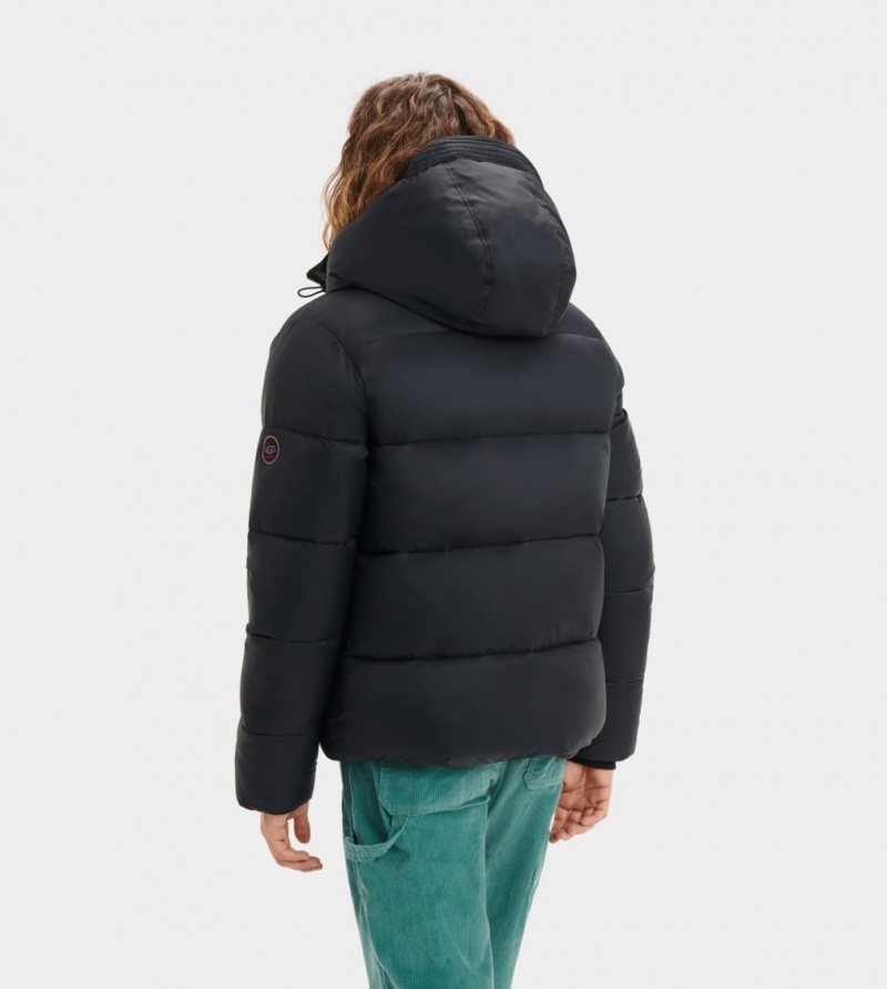 Geaca Ugg Brayden Puffer Barbati Negrii | 8504GRFBT