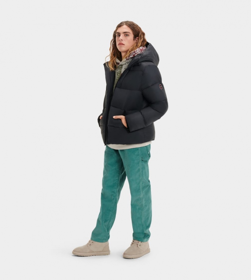 Geaca Ugg Brayden Puffer Barbati Negrii | 8504GRFBT