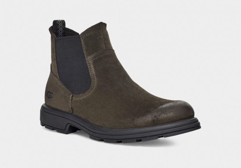 Ghete Chelsea Ugg Biltmore Barbati Masline Verzi Inchis | 9145MVGLC