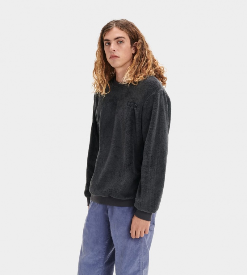 Hanorace Ugg Coby Pullover Barbati Negrii | 2789XLNDG