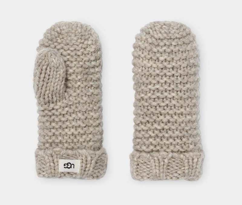 Palarie Ugg Knit Mitten Copii Gri Deschis | 3419OHCDV