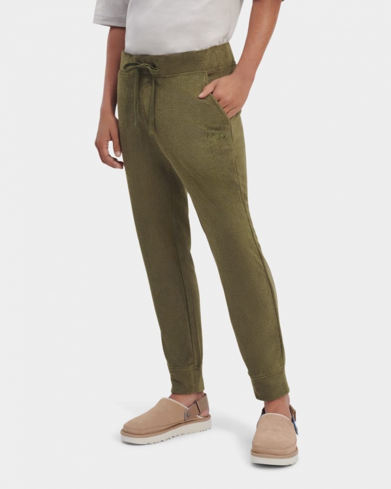 Pantaloni Jogger Ugg Brantley Barbati Masline Verzi | 9417ETAGM