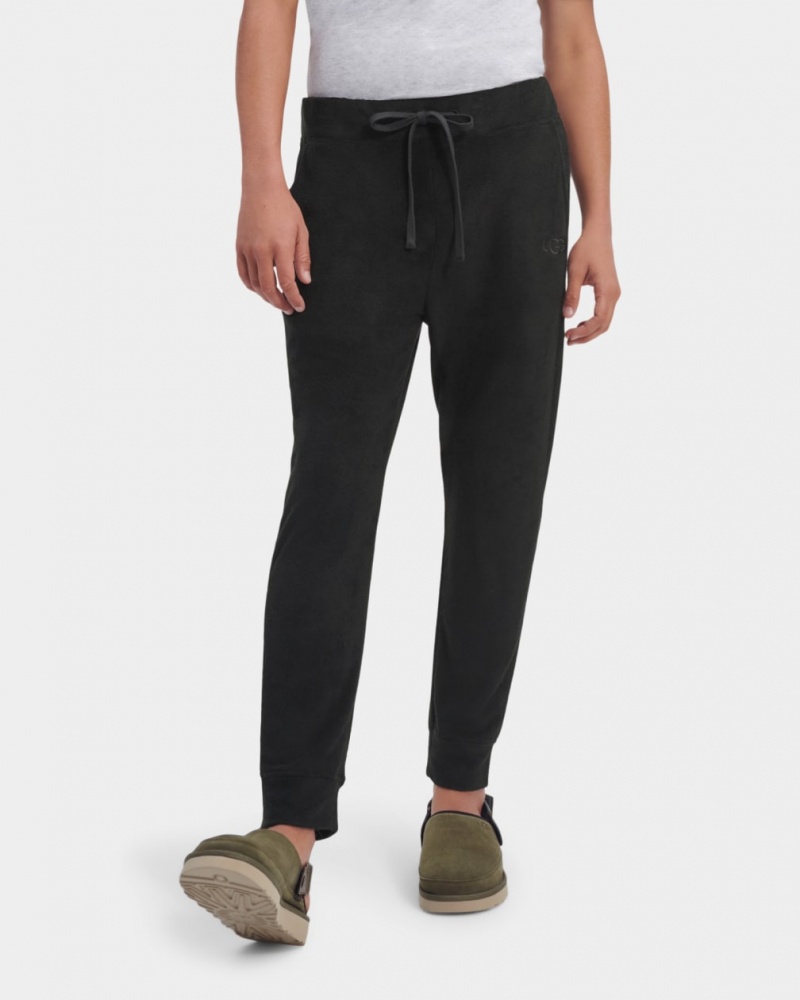 Pantaloni Jogger Ugg Brantley Barbati Negrii | 5167ASZGO