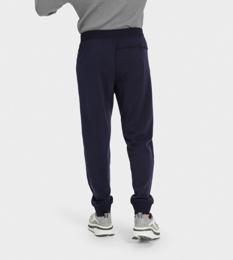 Pantaloni Jogger Ugg Hank Barbati Bleumarin | 3184VLUXQ