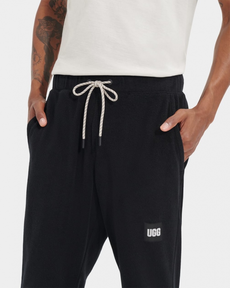 Pantaloni Jogger Ugg Malachi Barbati Negrii | 5183JXVCE