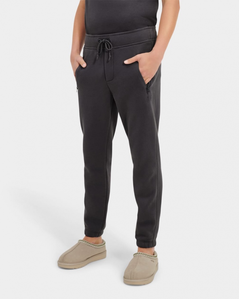 Pantaloni Jogger Ugg Ricky Barbati Negrii | 4092QHPIL