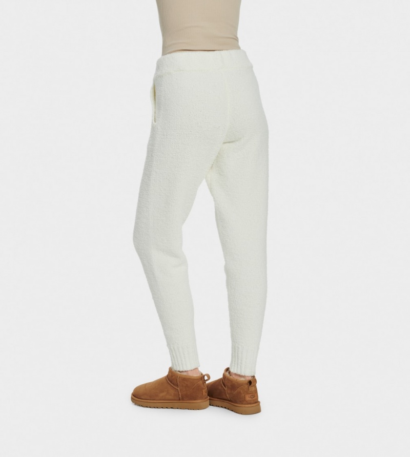 Pantaloni Jogger Ugg Safiya Dama Albi | 5490RJSQG