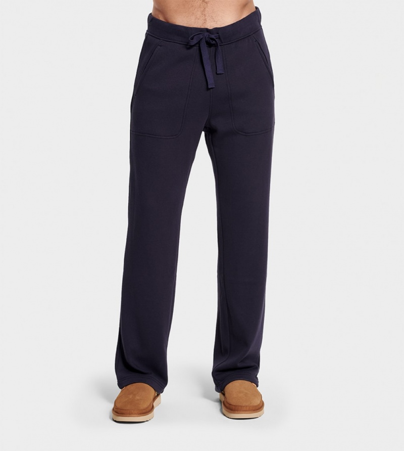 Pantaloni Ugg Gifford Fleeces Barbati Bleumarin | 4807PONWF