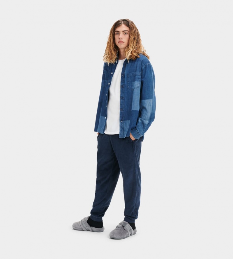 Pantaloni Ugg Lionel Barbati Bleumarin | 7410KNSGY