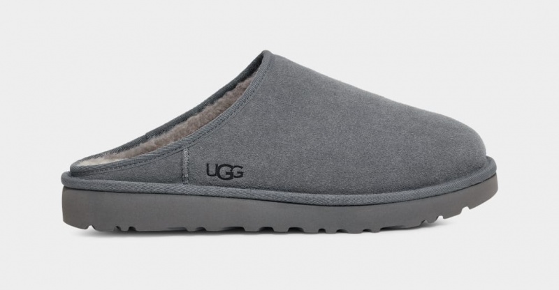 Papuci Ugg Clasici Barbati Gri | 1047KDAUT