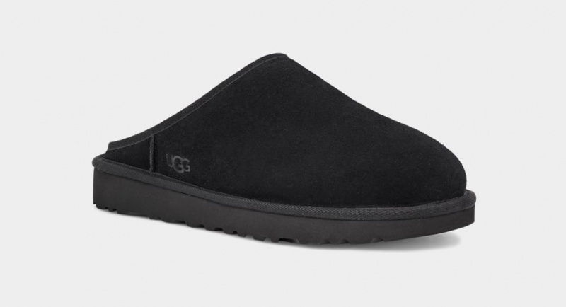 Papuci Ugg Clasici Barbati Negrii | 3078PVUOI