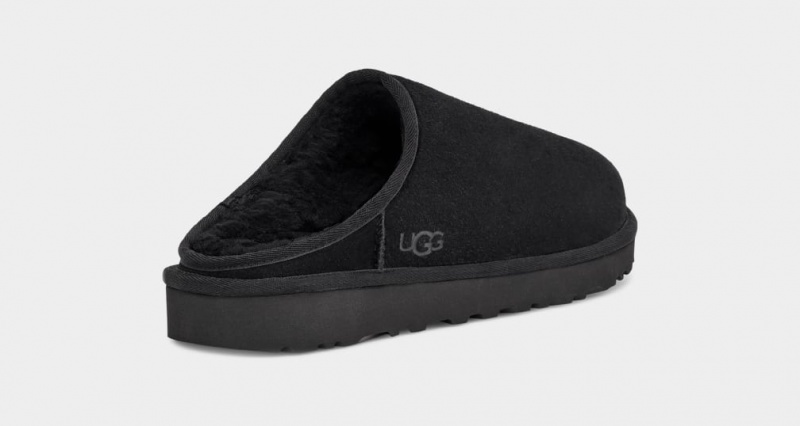 Papuci Ugg Clasici Barbati Negrii | 3078PVUOI