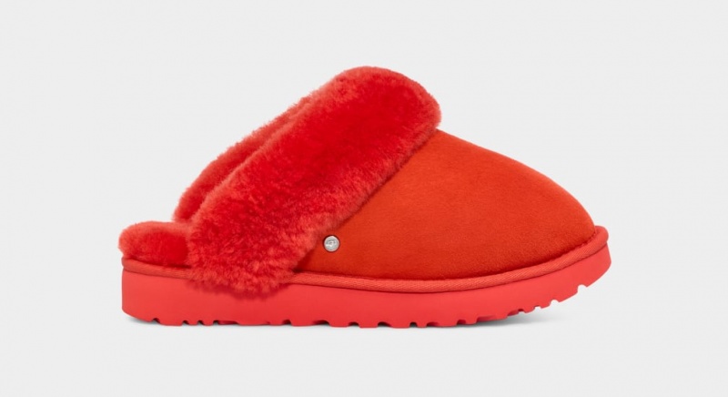 Papuci Ugg Clasici II Dama Rosii | 9245RBCHN