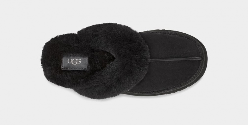 Papuci Ugg Disquette Dama Negrii | 5720FBTHA