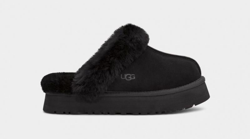 Papuci Ugg Disquette Dama Negrii | 5720FBTHA