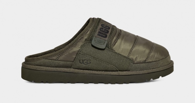 Papuci Ugg Dune LTA Barbati Masline Verzi | 4183LEQJH