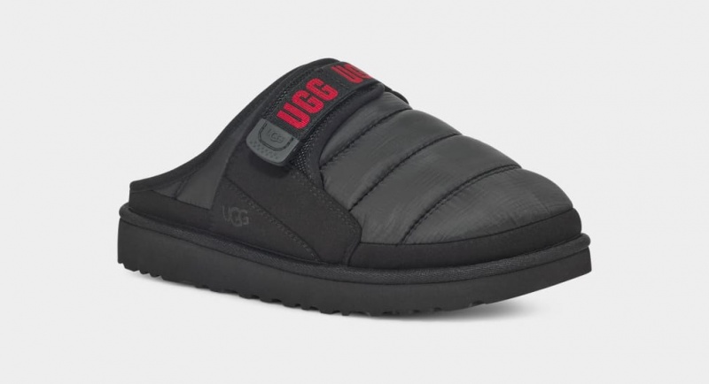 Papuci Ugg Dune LTA Barbati Negrii Rosii | 6739JMIWR