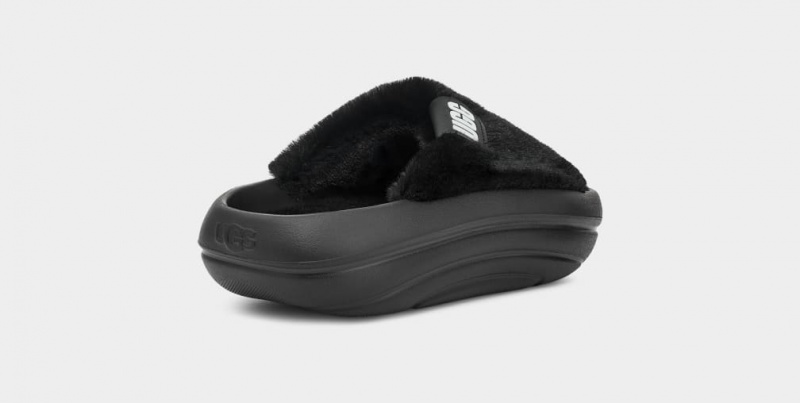 Papuci Ugg FoamOplush Dama Negrii | 1273FYPHT