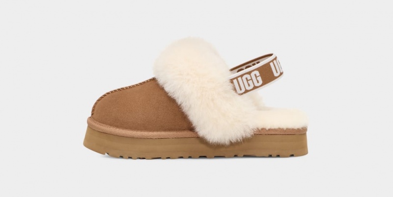 Papuci Ugg Funkette Copii Maro | 1203TNMHZ