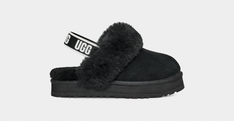 Papuci Ugg Funkette Copii Negrii | 4581WBSCM