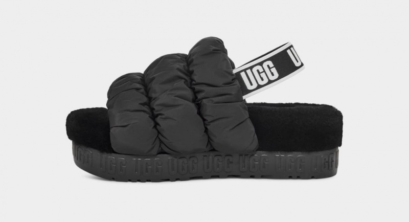 Papuci Ugg Scrunchita Dama Negrii | 4207NJZMD