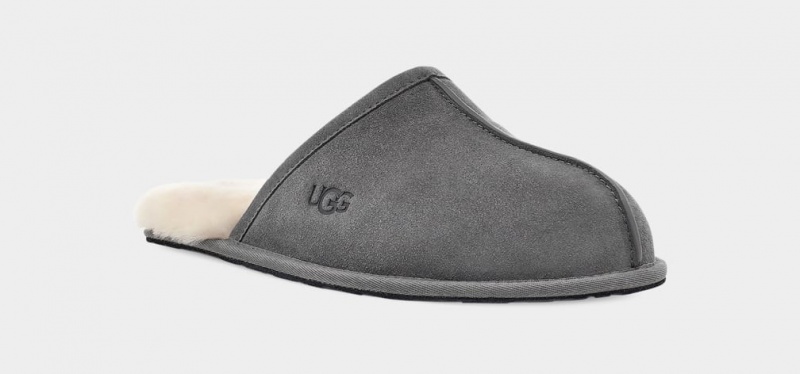 Papuci Ugg Scuff Barbati Gri Inchis | 8563TODAP