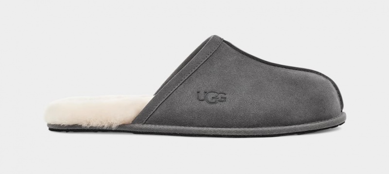 Papuci Ugg Scuff Barbati Gri Inchis | 8563TODAP