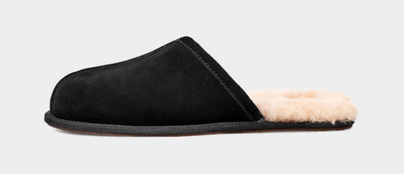 Papuci Ugg Scuff Barbati Negrii | 4061HIBGQ