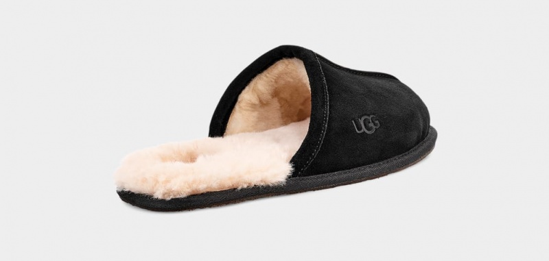 Papuci Ugg Scuff Barbati Negrii | 4061HIBGQ