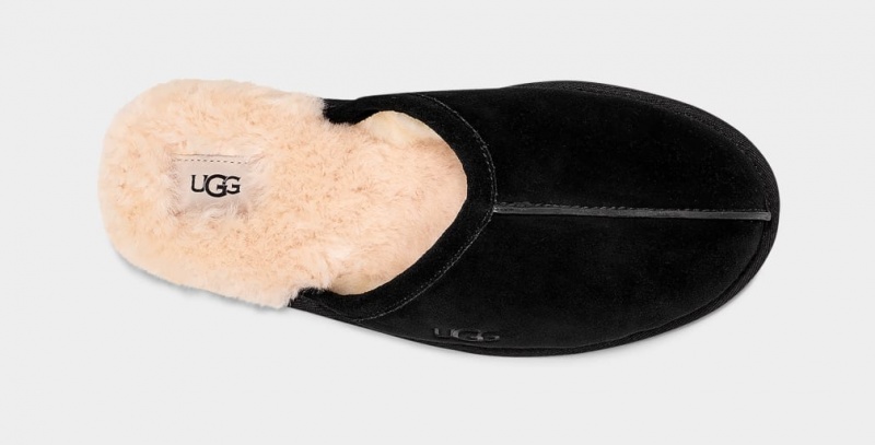 Papuci Ugg Scuff Barbati Negrii | 4061HIBGQ