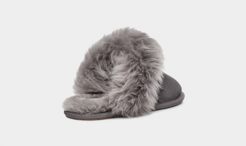 Papuci Ugg Scuff Sis Dama Gri | 1652IAUCE