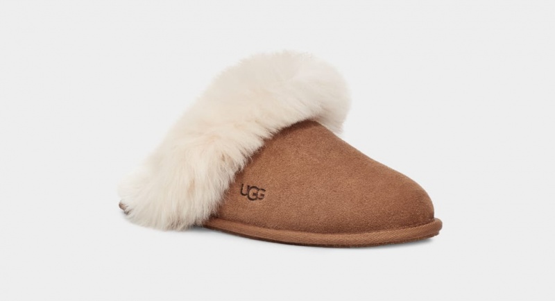 Papuci Ugg Scuff Sis Dama Maro | 9176COHPG