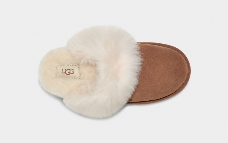 Papuci Ugg Scuff Sis Dama Maro | 9176COHPG