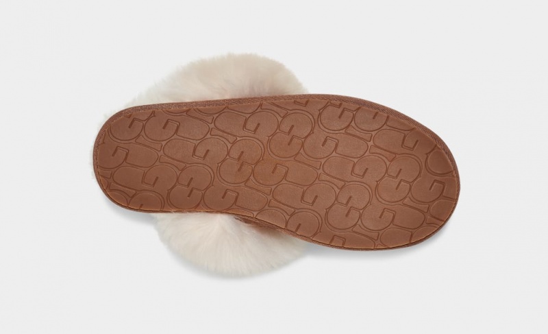 Papuci Ugg Scuff Sis Dama Maro | 9176COHPG