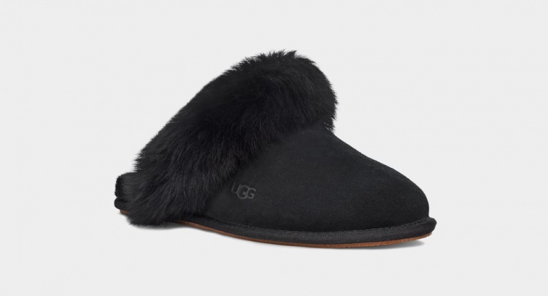 Papuci Ugg Scuff Sis Dama Negrii | 1876RMTWD