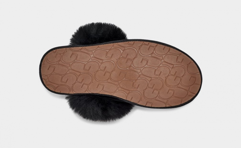 Papuci Ugg Scuff Sis Dama Negrii | 1876RMTWD