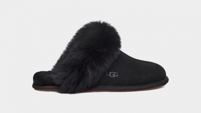 Papuci Ugg Scuff Sis Dama Negrii | 1876RMTWD