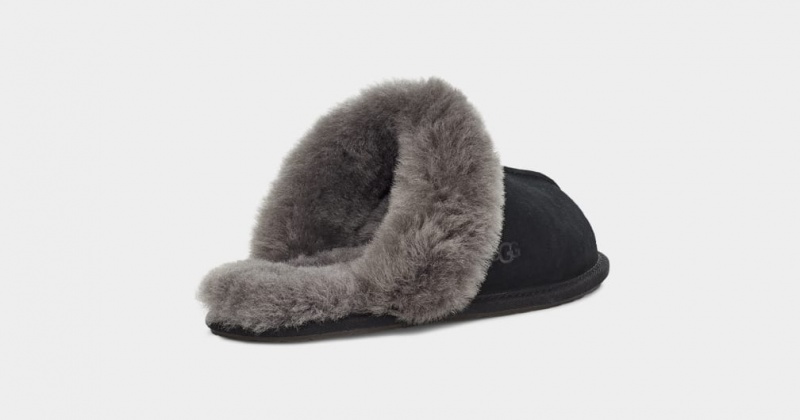 Papuci Ugg Scuffette II Dama Negrii Gri | 9876LDOXM