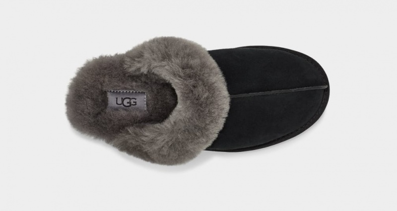 Papuci Ugg Scuffette II Dama Negrii Gri | 9876LDOXM