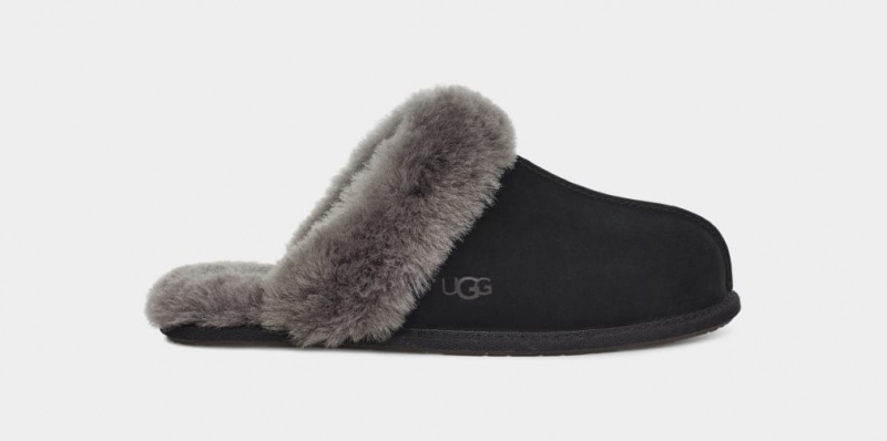 Papuci Ugg Scuffette II Dama Negrii Gri | 9876LDOXM